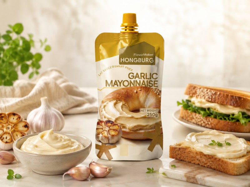 Mayones Bawang Putih Krim Klasik