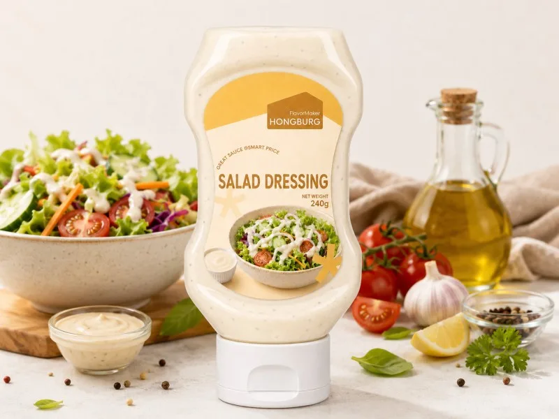 Saus Salad Klasik dengan Rasa Seimbang