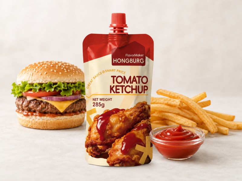 Kecap Tomat Klasik untuk Kentang Goreng dan Burger