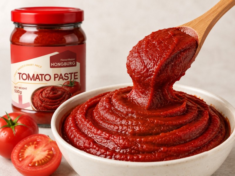 Pasta Tomat Hot Break Viskositas Tinggi