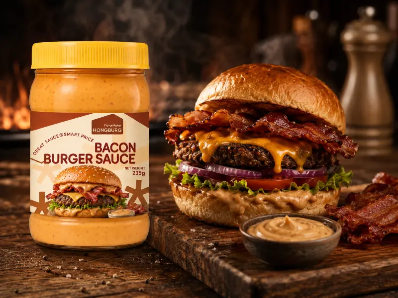 Saus Burger Bacon Kaya Berasap