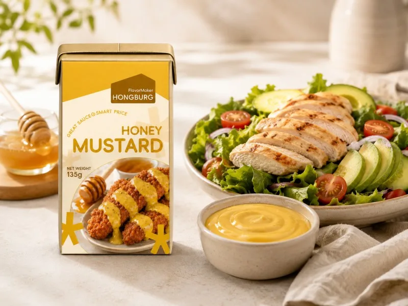 Saus Mustard Madu Manis dan Halus