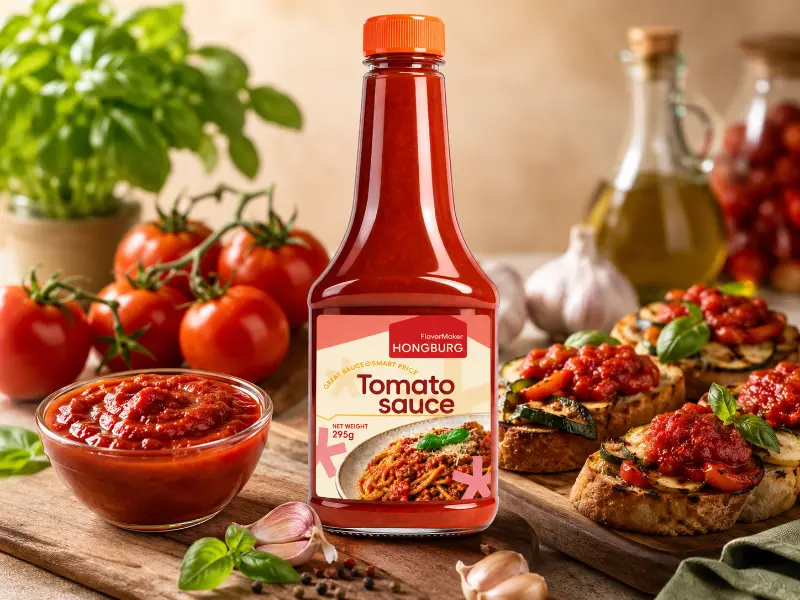 Saus Tomat Kental dengan Rasa Alami