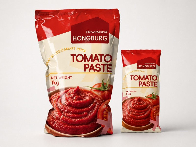 Pasta Tomat dalam Kantong
