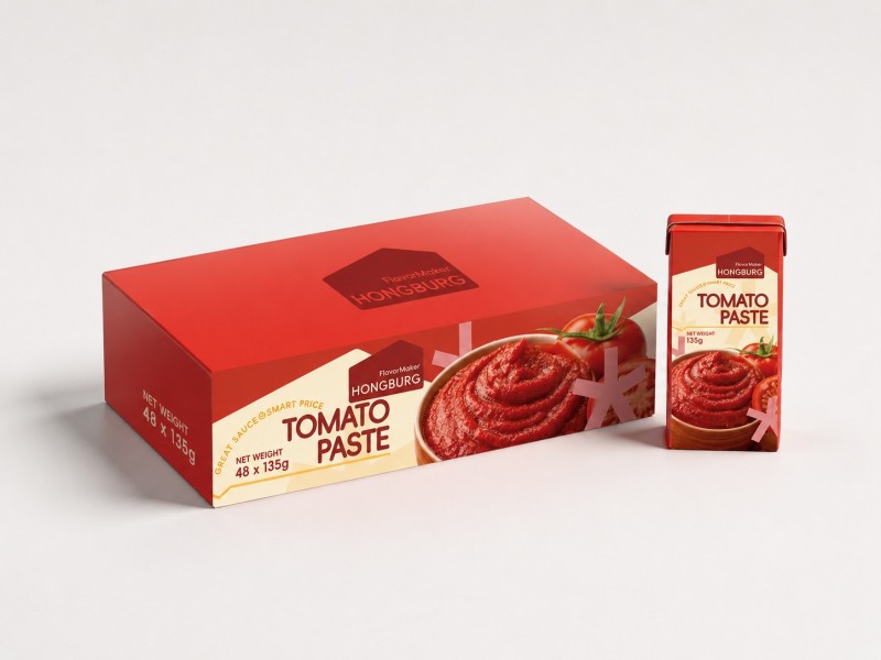Pasta Tomat dalam Tetra Pak